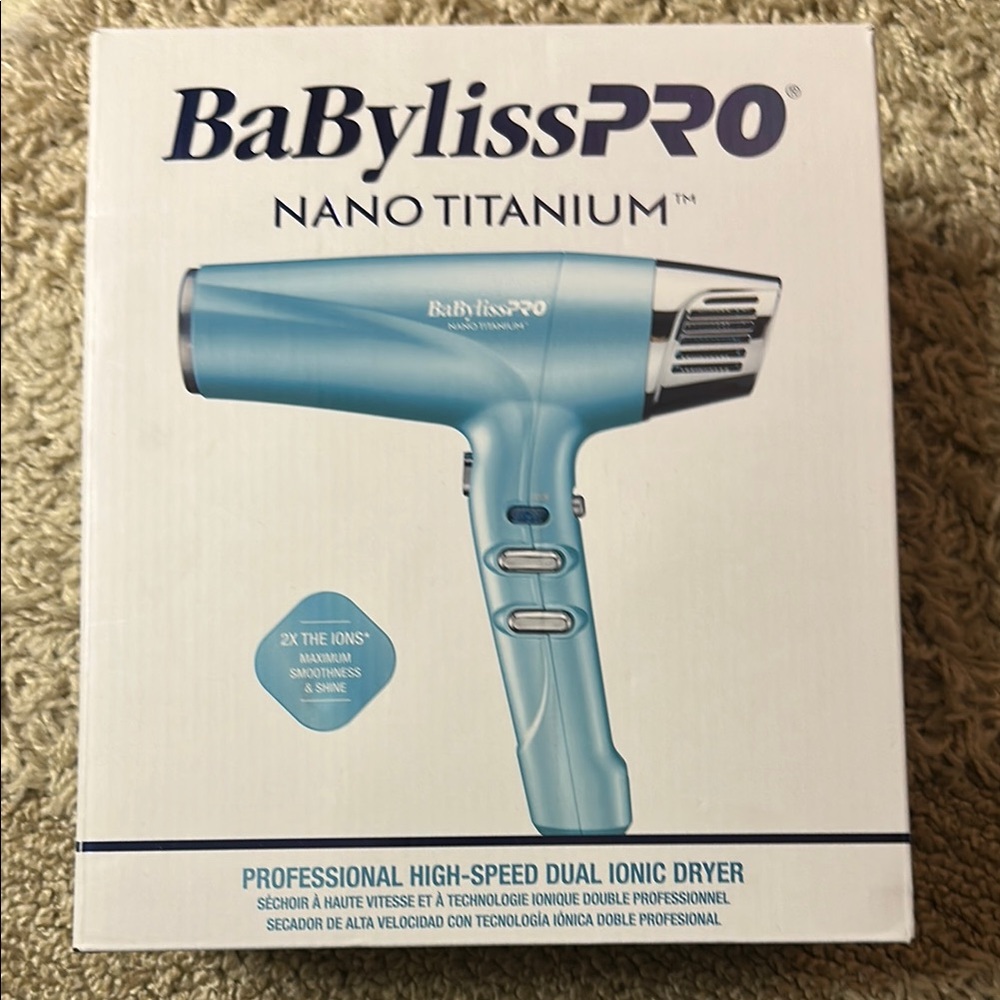 BaBylissPRO Nano Titanium Hair Dryer